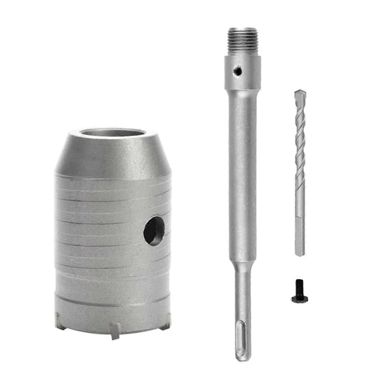 SDS Plus Hammer Drills Wall Hole Saw Drill Bit Set Cutter Tools,45mm