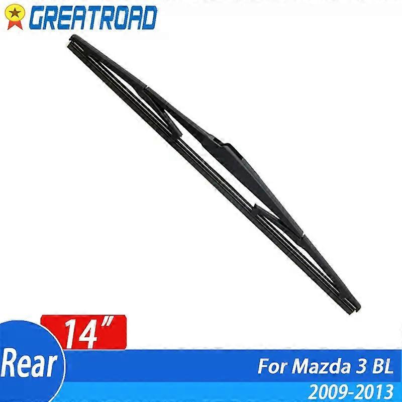 Ștergător 14" Lamă ștergătoare spate pentru Mazda 3 BL 2009 - 2013 2012 2011 2010 2009 Parbriz Parbriz Lunetă
