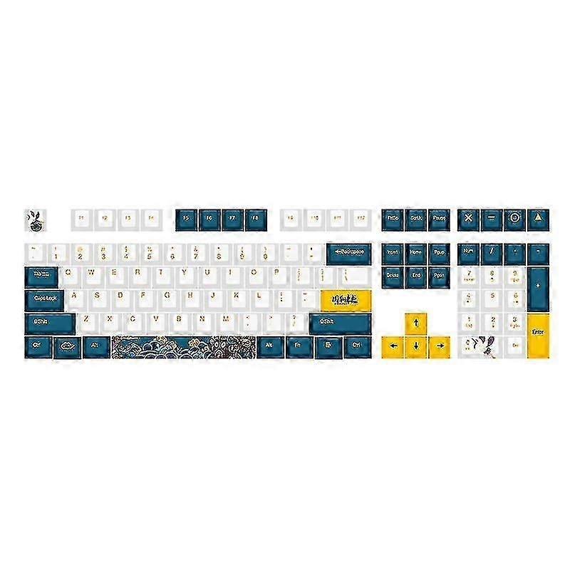 108 Key National Chic Keycap Cherry Pbt Dye Sub Customized Machenical Keycaps