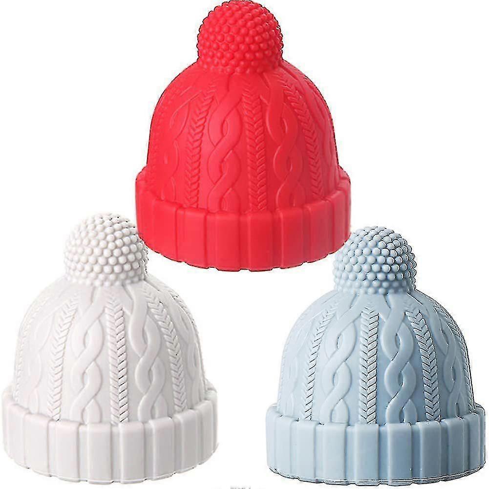 2025 Beanie Wine Stopper, χαριτωμένα αξεσουάρ κρασιού, πώματα κρασιού για μπουκάλια κρασιού, διασκεδαστικά gadgets κουζίνας, μπουκάλι κρασιού σε σχήμα πλεκτού