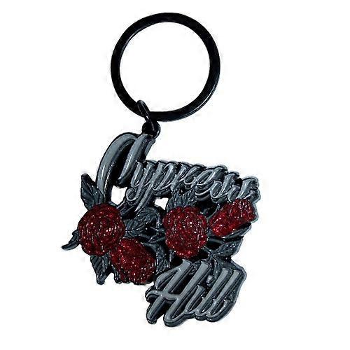 Cypress Hill Roses Logo Keyring