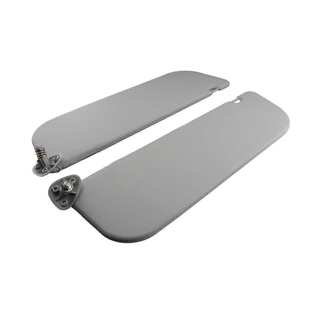 Car Left +Right Side Gray Sun Visor for E-150 E-250 E-350 E-450 2009-2014 9C2Z-1504105-AA