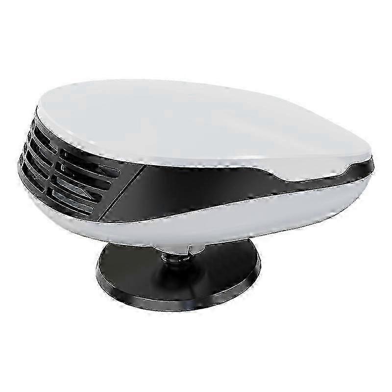 Car Heater Electric Fan with Cigarette Lighter Plug for Windshield Defrosting, Compact Size, 12V Compatibility