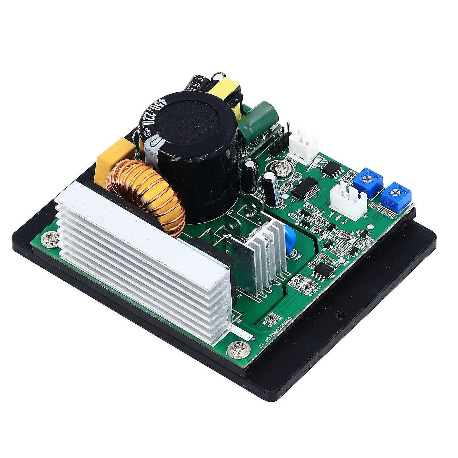 Mini Lathe Motor Control System Motor Circuit Board with Magnetic Switch Direction Switch Potentiometer Screen 250V 18A