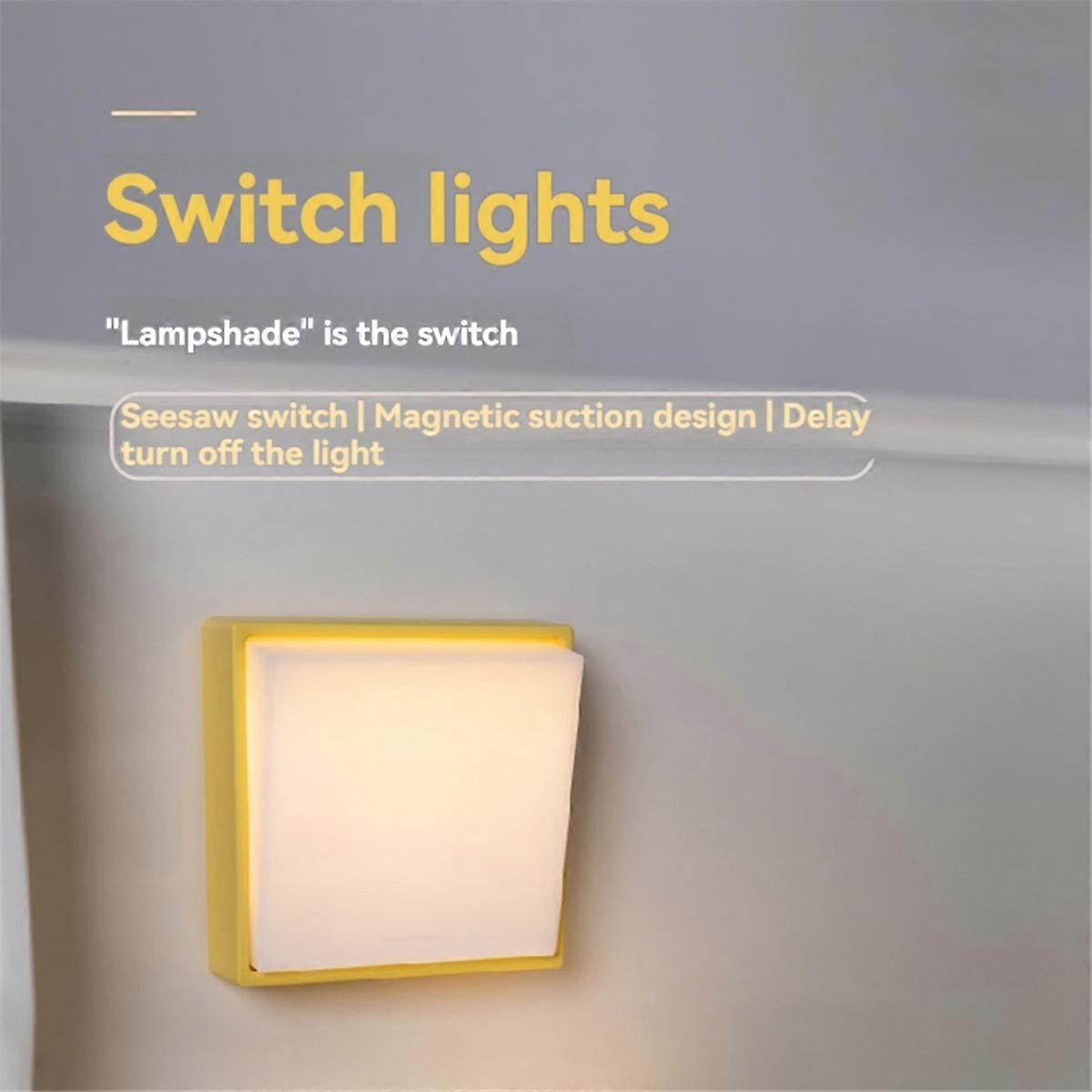 Switch Light Usb Charging Simple Ins Style Night Light Home Bedroom Bedside Switch Night Light