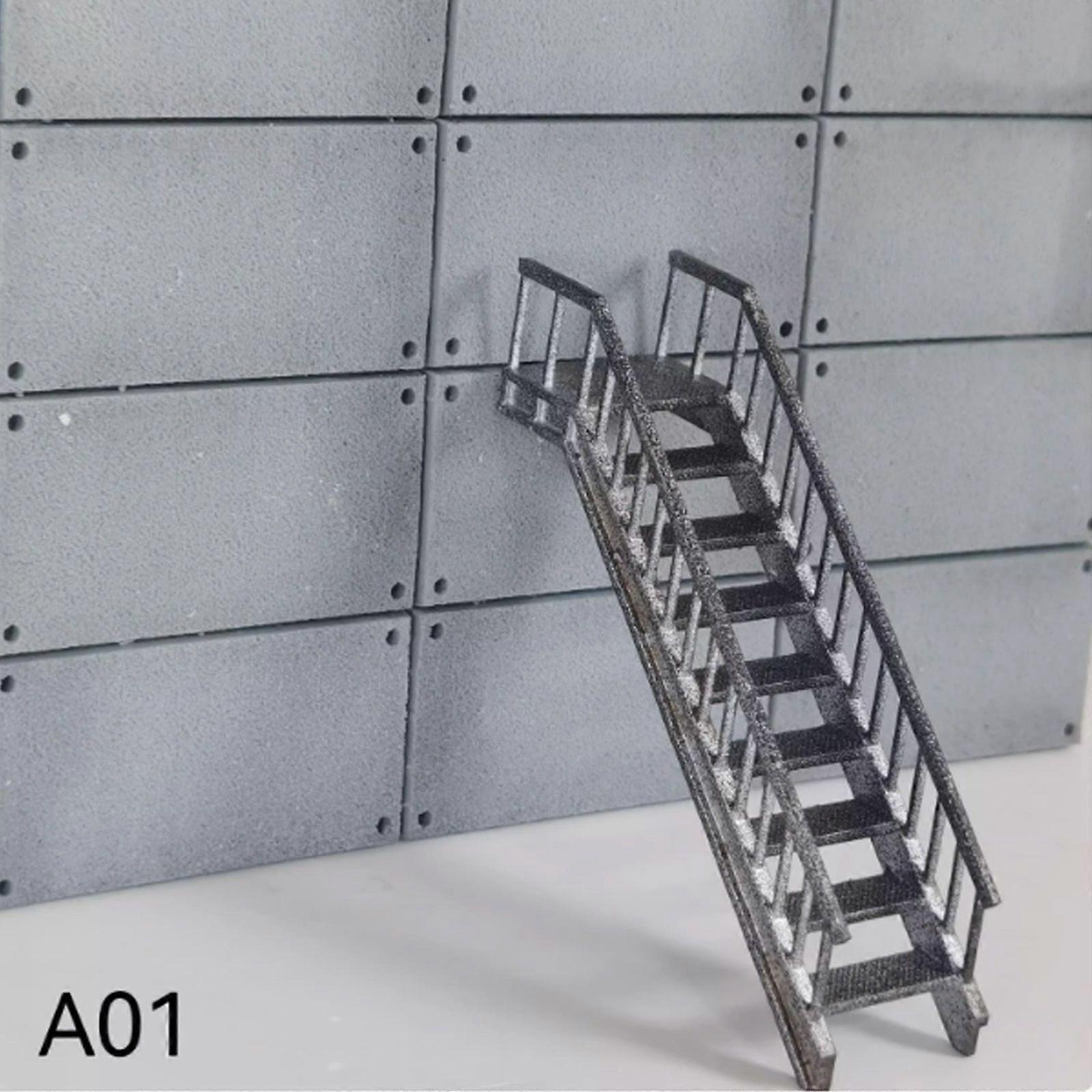 1/64 Diorama Scala Modello Città Strada Edificio Scena Display Accessorio Modello