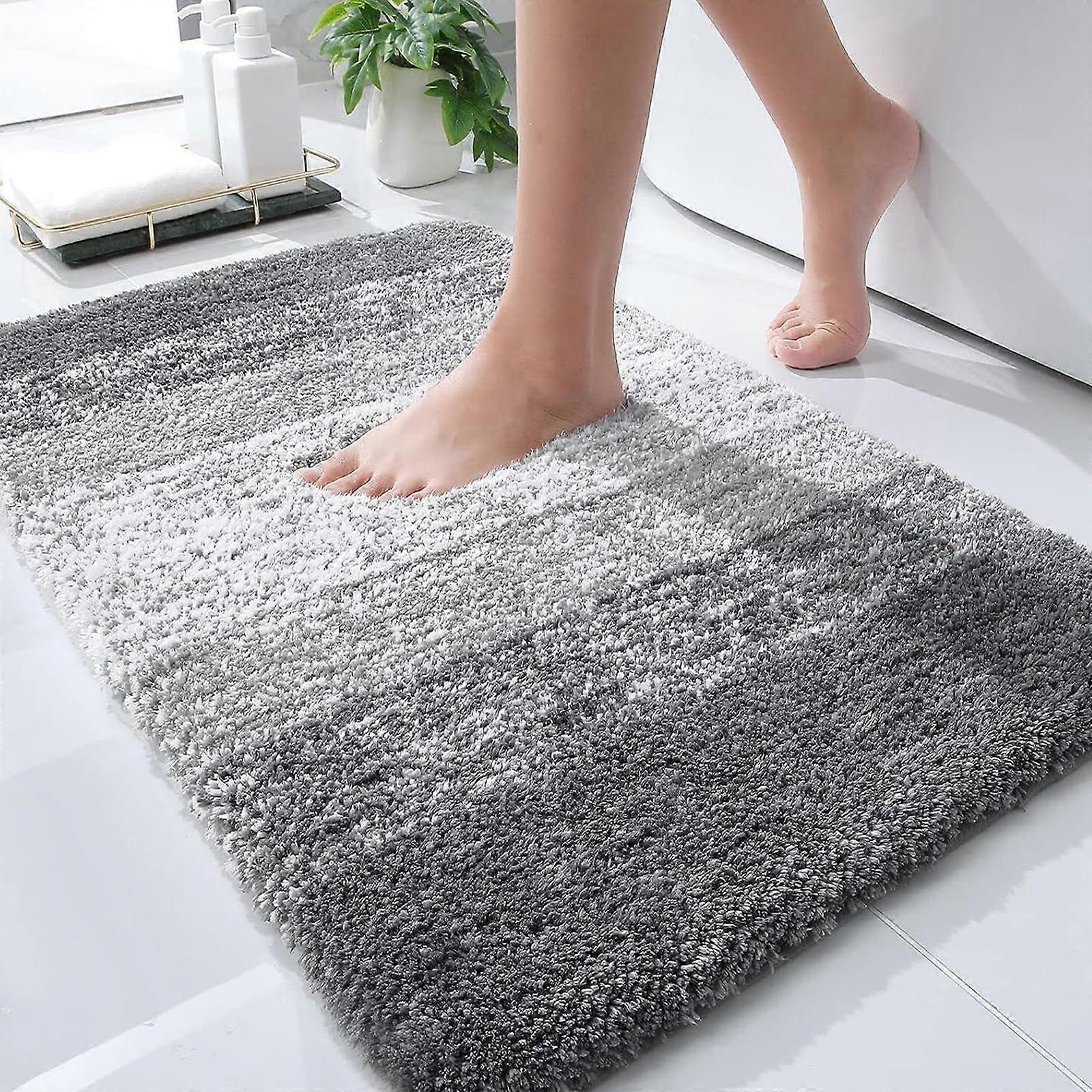 Bathroom Carpet MATI 30X20, Extra soft and absorbent microfiber bath carpets, non -slip