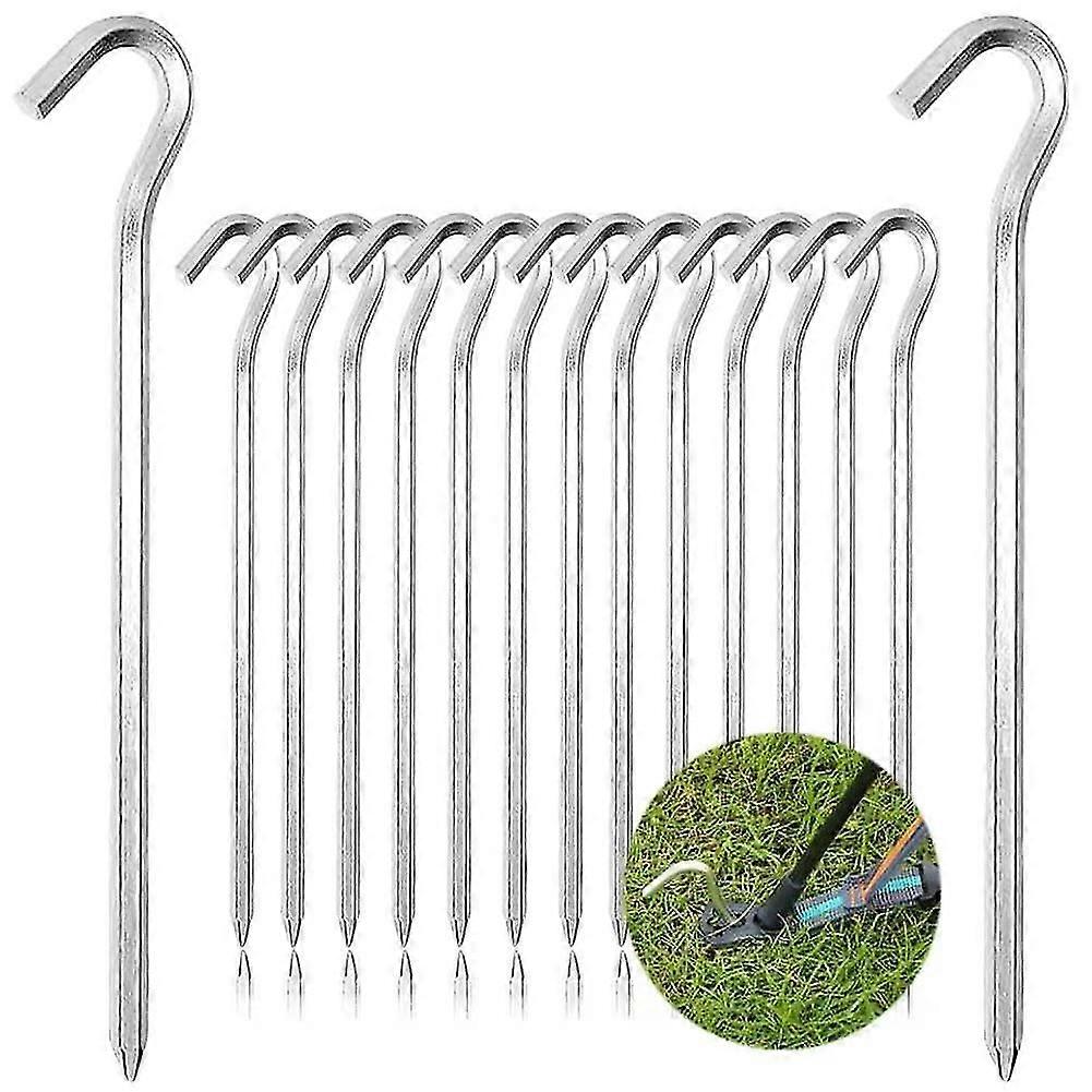 20 חתיכות יתדות אוהל תיקון יתדות יתדות קרקע יתדות קמפינג מסמרי חול 18 ס"מ יתד אלומיניום גינה יתדות אוהל קמפינג חיצוני