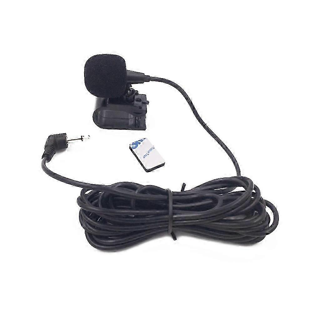 3.5mm Car Radio Stereo Microphone Bluetooth Vehicle External Mic for GPS Player Enabled Audio