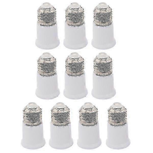 10pcs E27 To E27 Led Light Bulb Extender Flexible Light Bulb Extension Adapter