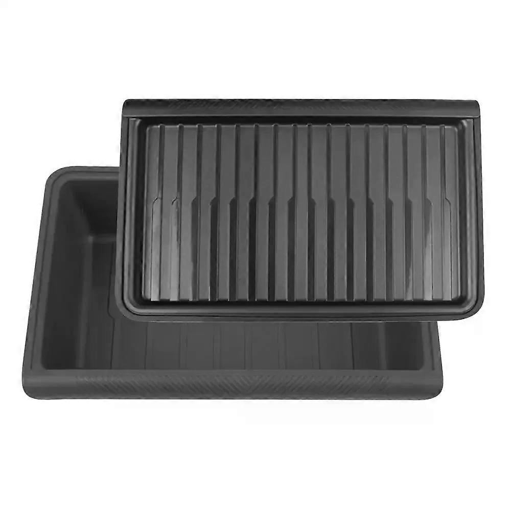 compatible for Te-sla Model Y Under Seat Storage Box Case Car Seat Organizer Vehicle Underseat Drawer Holder compatible for Te-sla Model Y Interior Tr