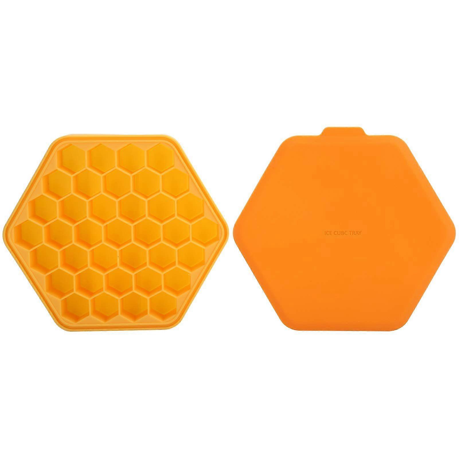 37-Grid Honeycomb Ice Cube Mold