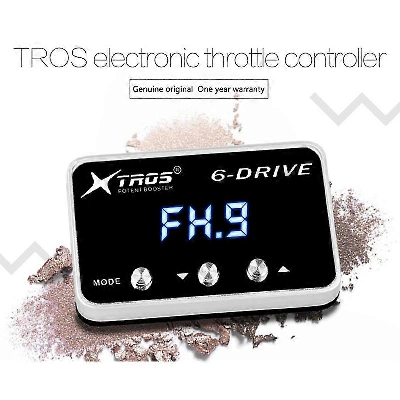 For Mitsubishi Triton 2015-2020 TROS TS-6Drive Potent Booster Electronic Throttle Controller