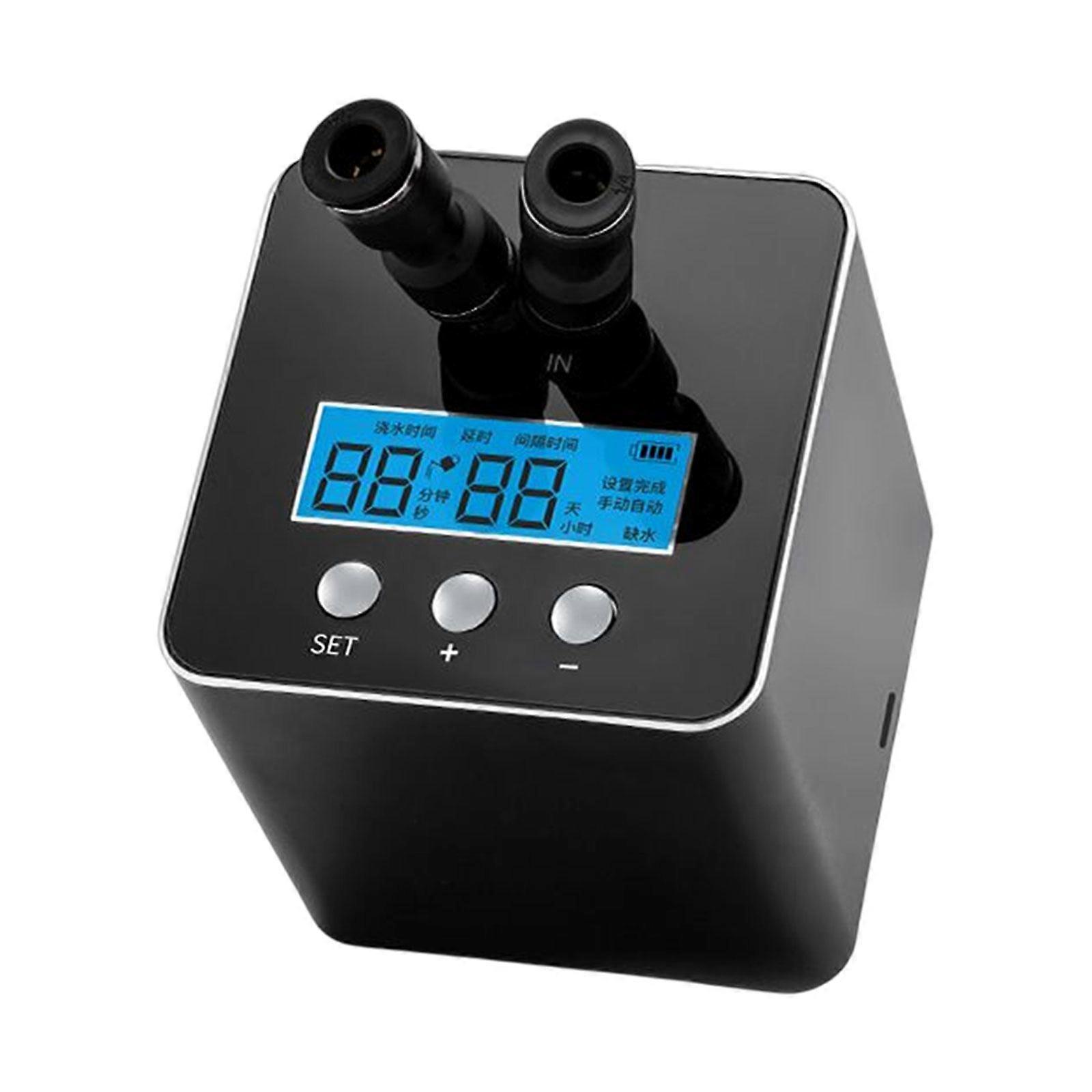Reptile Misting System Smart Timing LCD Display Hose Water Timer for Ecological