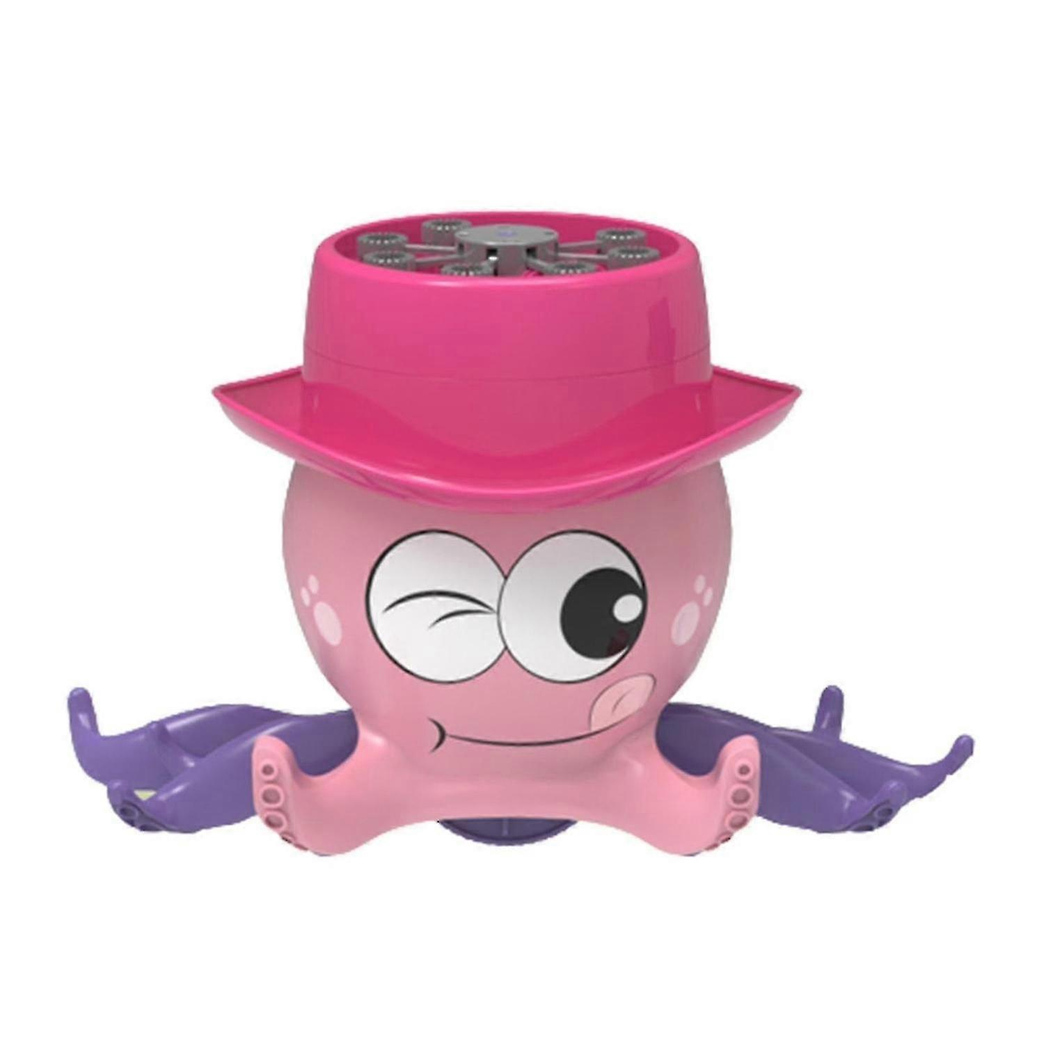 Octopus Bubble Machine Fun Rotatable Cute Bubble Maker Children's Toys