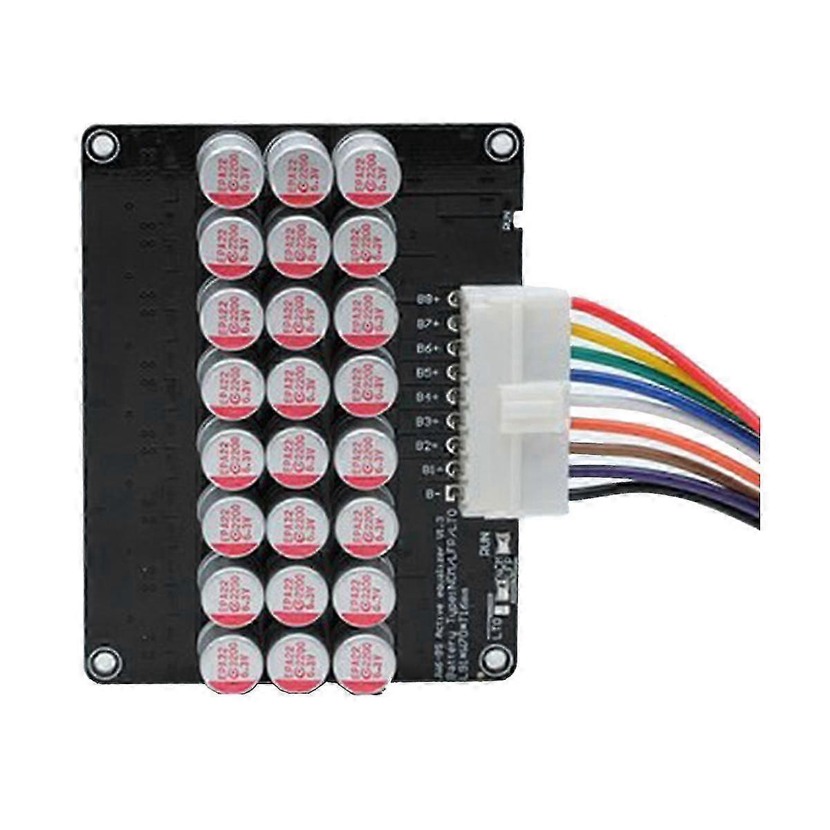 5.5A Current Active Balancer 8S Equalizer Lithium Ion Lifepo4 LTO Lithium Battery Active Equalizer