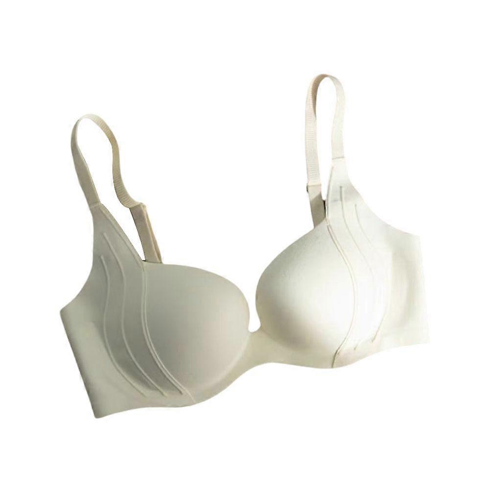 Solid-Color Simple Seamless Underwear Comfortable Smooth Preventing Sagging Bra