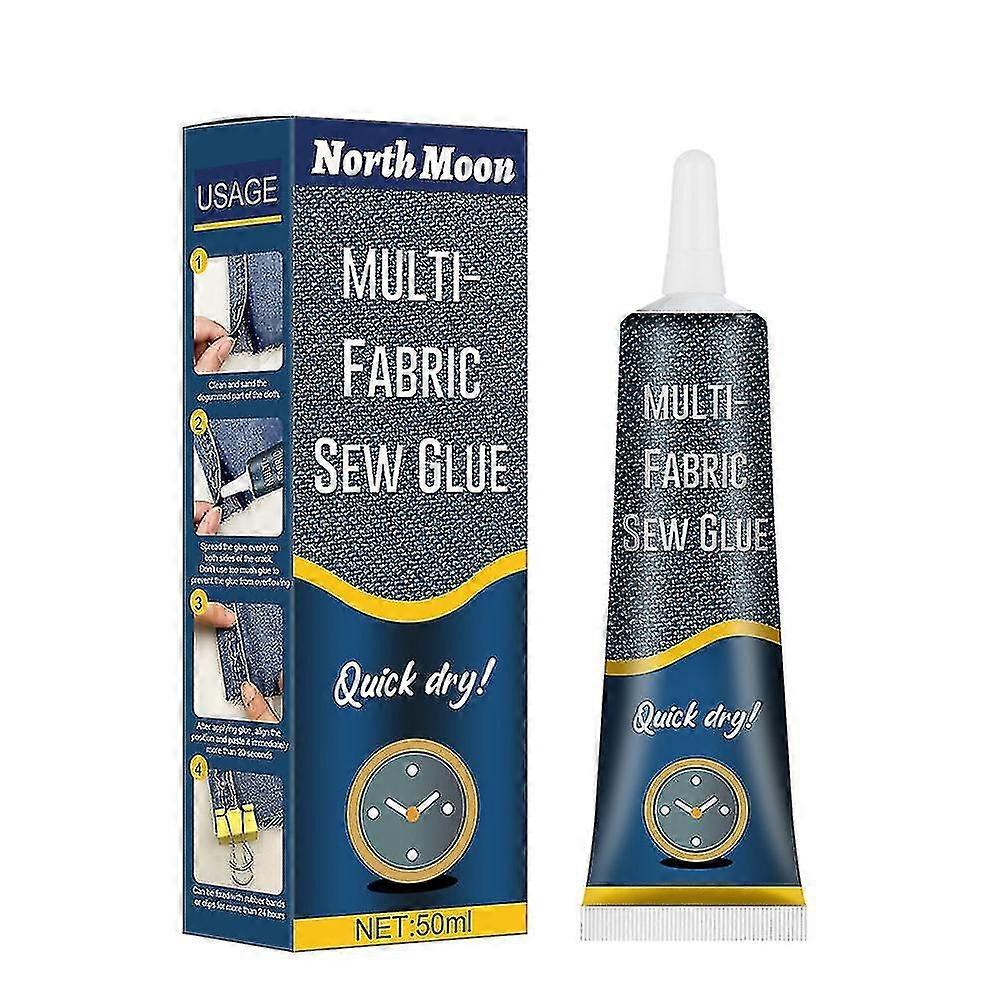 Stitch Liquid Multi-use Fabric Adhere Fast Tack Dry Sew Glue Jeans Clothing Leather