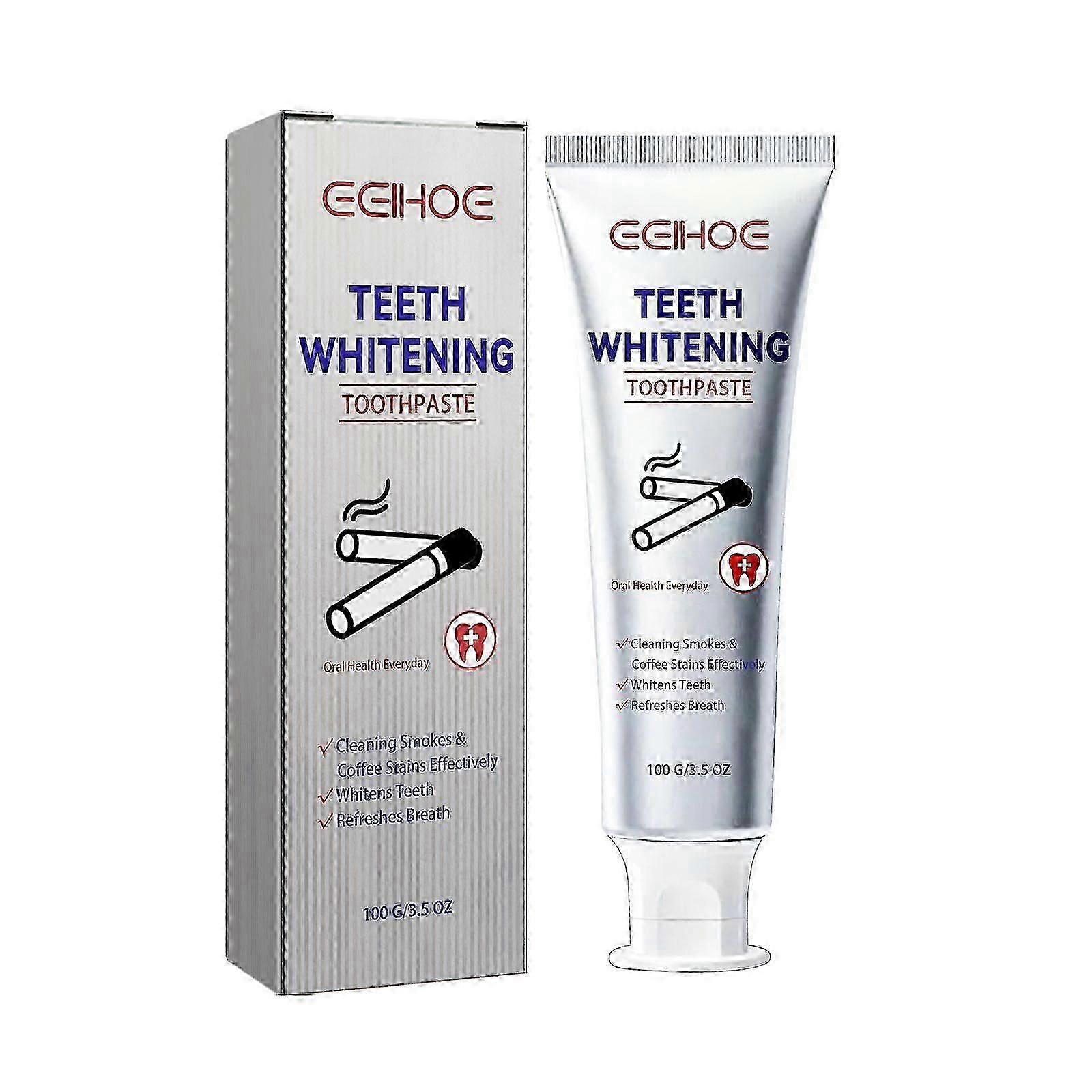 Teeth Whitening Toothpaste, Remove Yellow Stains Remove Bad Breath Clean Teeth Dirt Clean Teeth Beautiful Teeth
