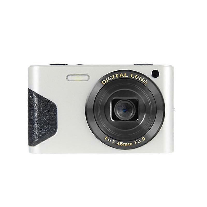 C8 4K 2.7-inch LCD Screen HD Digital Camera Retro Camera,Version: 30W Standard Version White 30W Standard Version  White