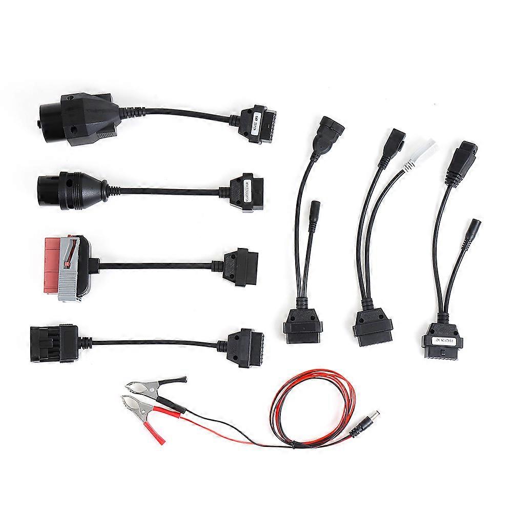 8Pcs OBD2 Car Diagnostic Extension Cable OBD2 Auto Cable Connector Diagnostic Tool Car Accessories