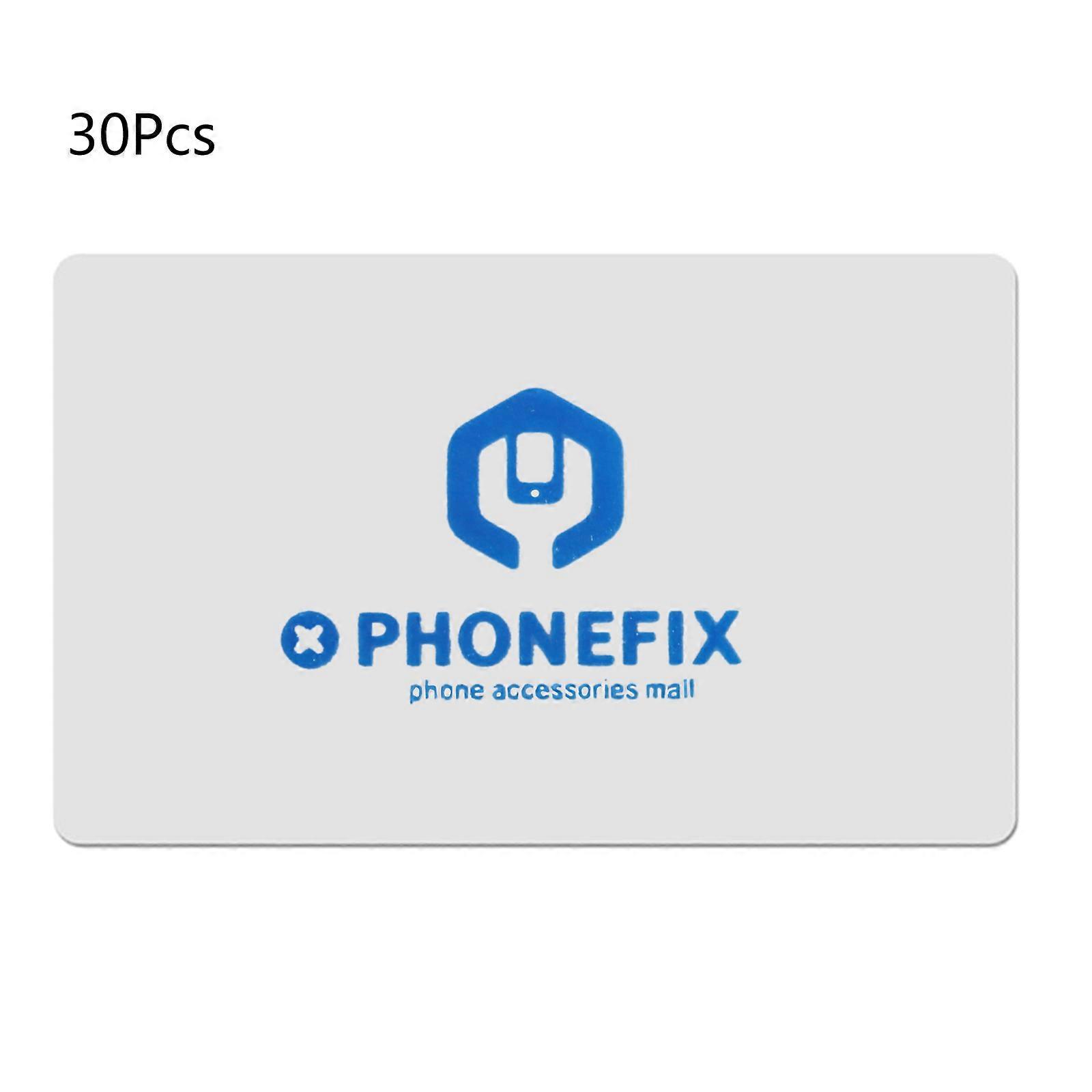 Plastic Disassembly Pry Scraper 30Pcs for Mobile Phone for iPad Tablet Glued Screen/Back Repairing Tool Kit