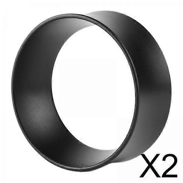 Set of 2 Aluminum 58mm Dosing Rings Practical Durable