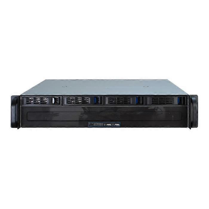 Inter-Tech IPC 2U-2404S Montage en rack 2U micro ATX SATA-SAS remplaçable à chaud sans alimentation (ATX) USB
