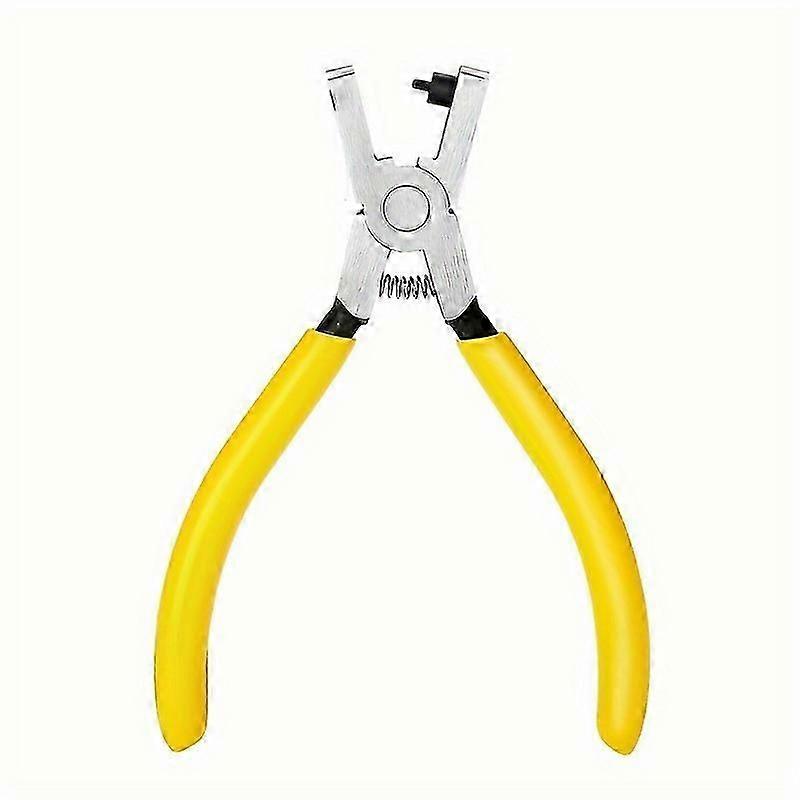 Alicates perforadores redondos de 2 mm para chapa amarilla