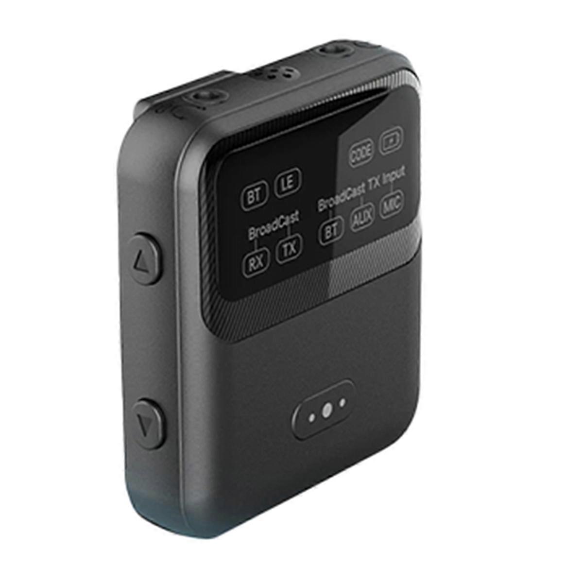 Bluetooth 5.4 Audio Receiver Transmitter -LL/HD/AD LC3 Auracast LE Audio Adapter Wireless Stereo Mu