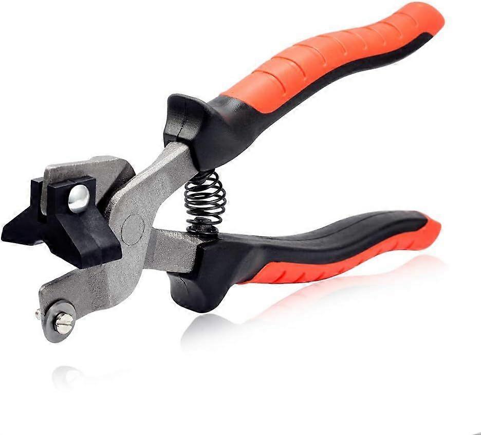 20cm Mosaic Nipper with Heavy Duty Plastic Breaking Bar and Cutting Wheel for Cutting Porcelain, Ceramic, Mirror, Glass Professional Heavy Duty Tile