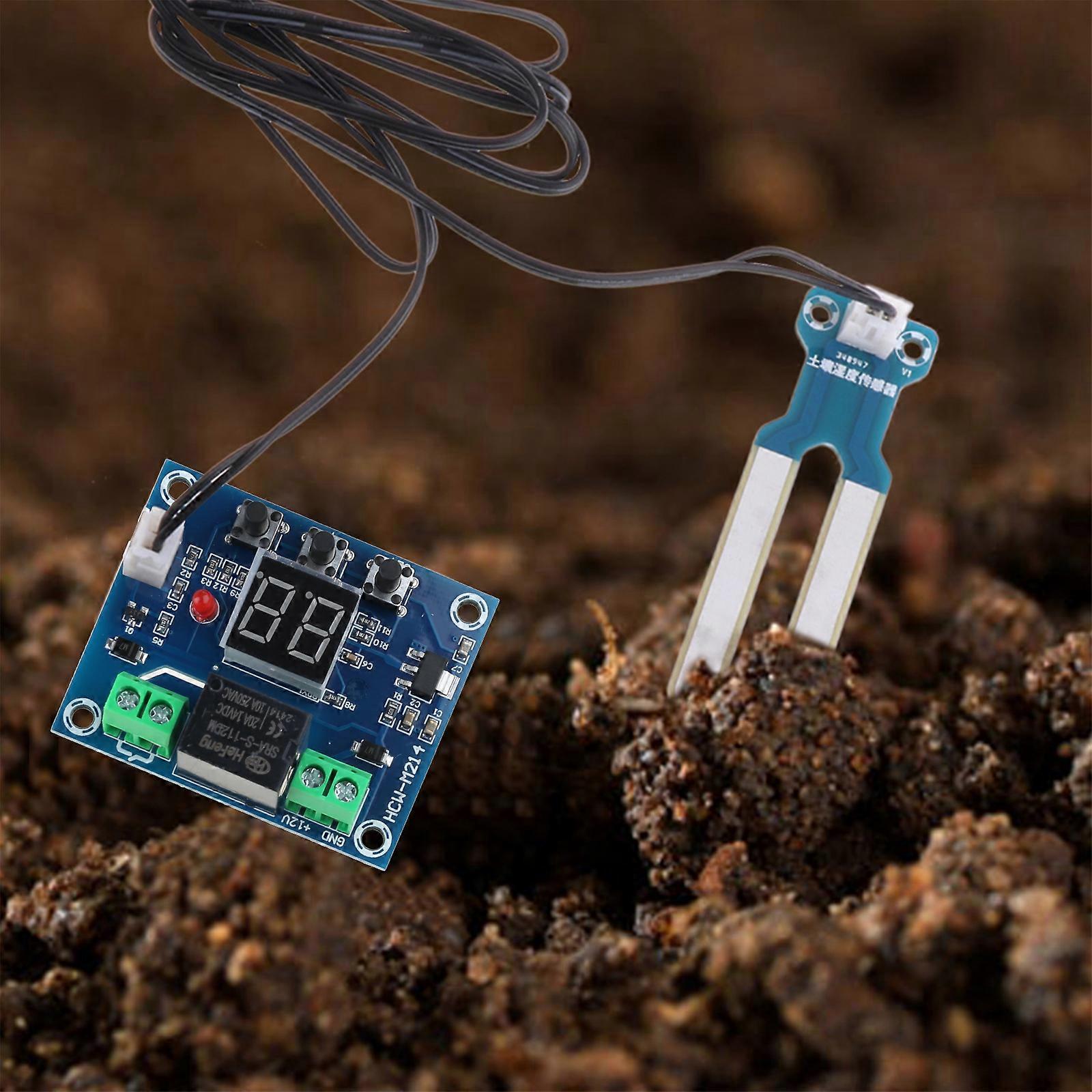 12V Soil Humidity Sensor Controller Irrigation System Automatic Watering Module