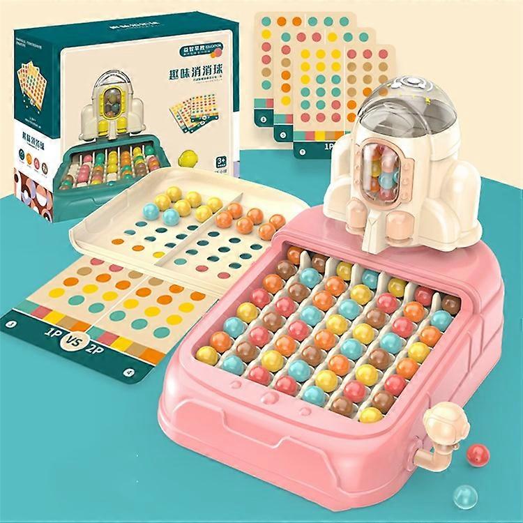 619-15 Rocket Rainbow Matching Board Game Attention Training Tabletop Educational Toys for Children