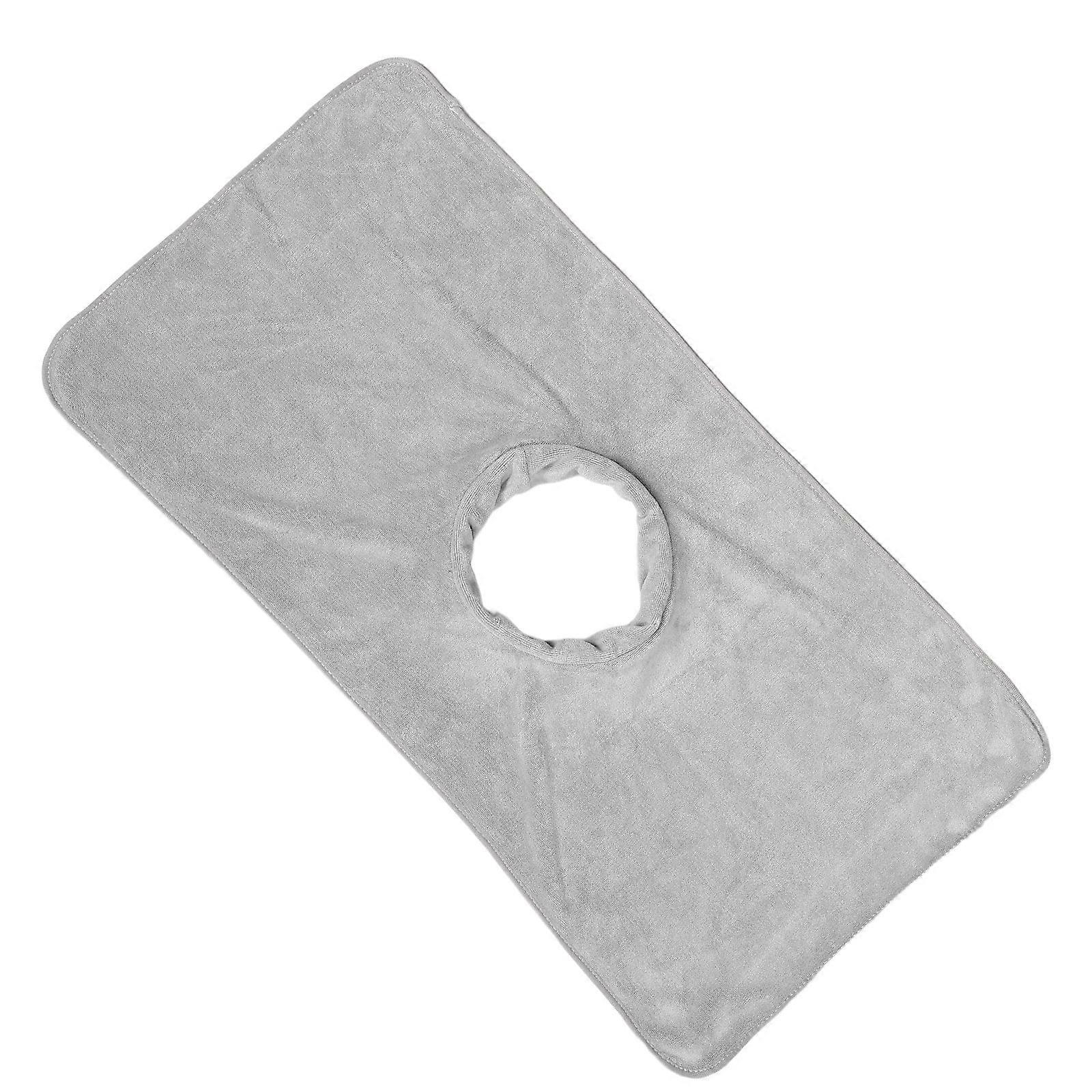 It looks like you've provided a product title or description for a **massage bed cover with a face hole**. If you're looking to refine or expand this