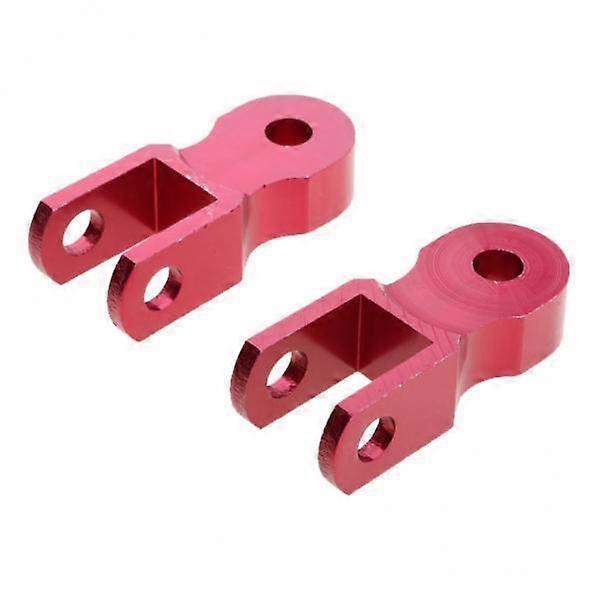 2xHeight Extension Shock Absorber Motorcycle Jack Red