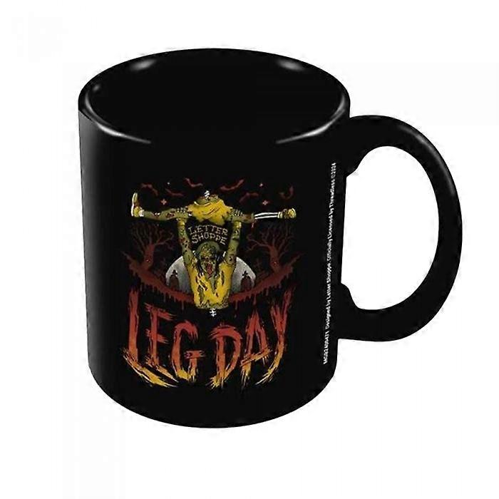 Letter Shoppe Zombie Leg Day Mug