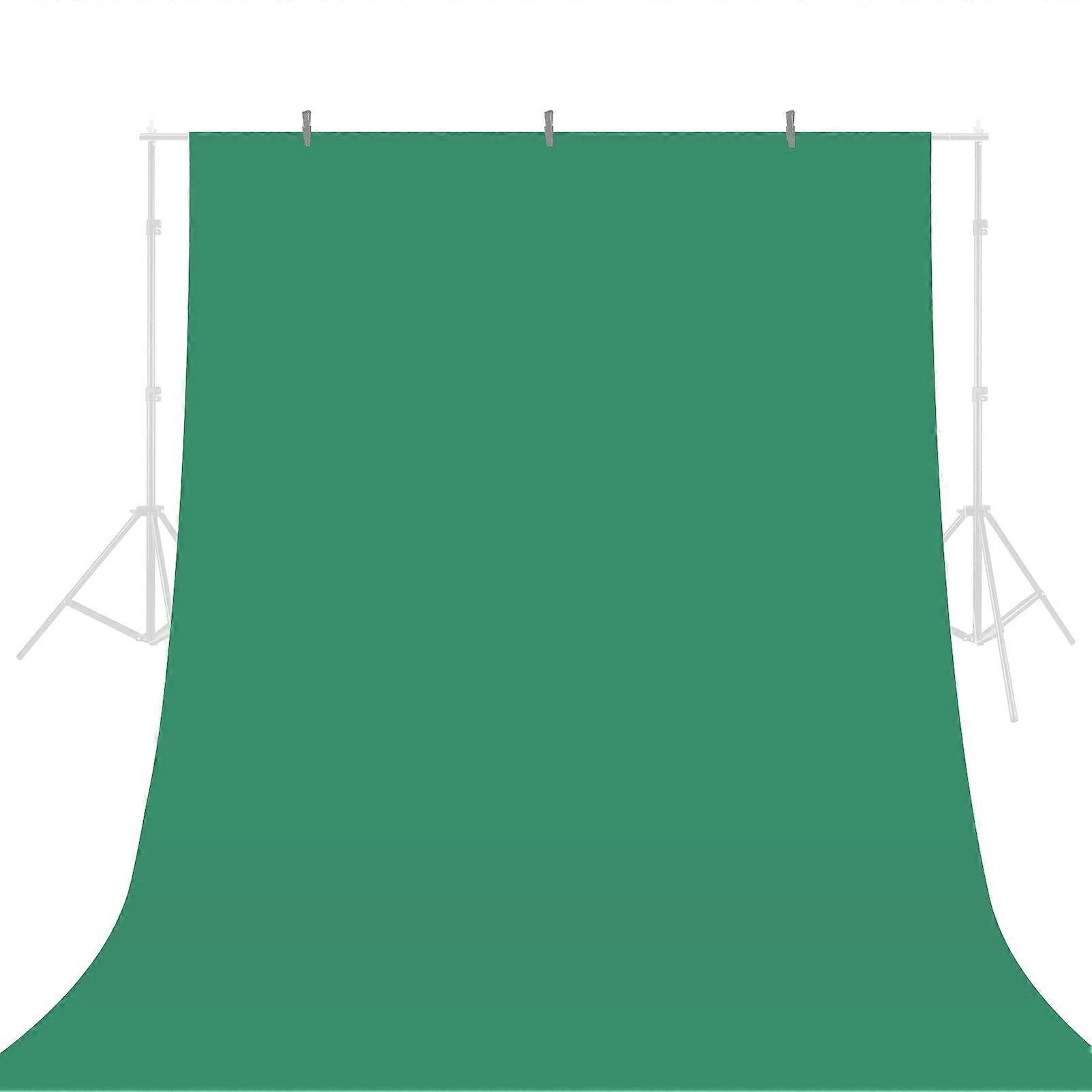 Green Photography Backdrop: Non-Reflective, Washable Screen for Studio & Video Shoots