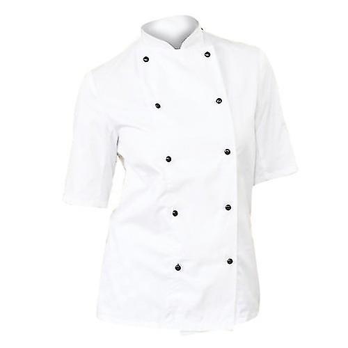 Denny Naisten/kevyt lyhythihainen kokit takit / Chefswear