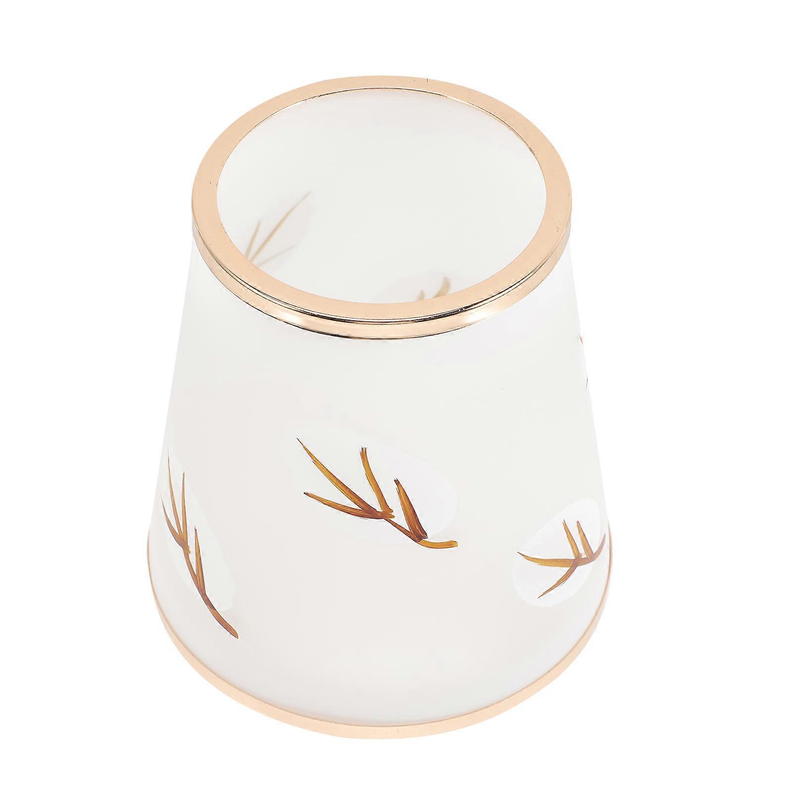 Elegant Glass Lampshade, Designed for Soft Lighting Effects, Simple Structural Design