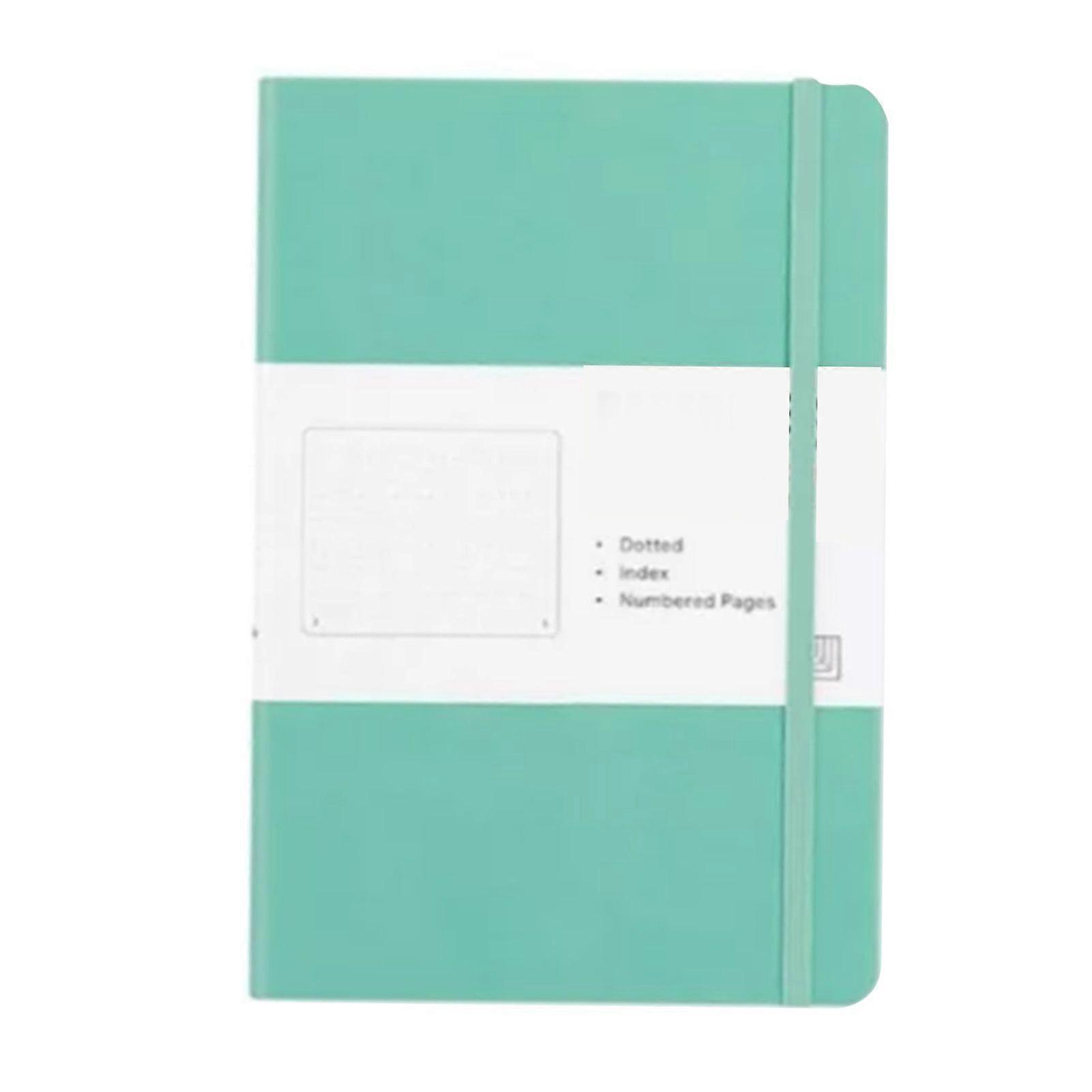 2025 أحدث طراز A5 Notebook أخضر بو غطاء جلدي تنعيم الحبر المقاوم