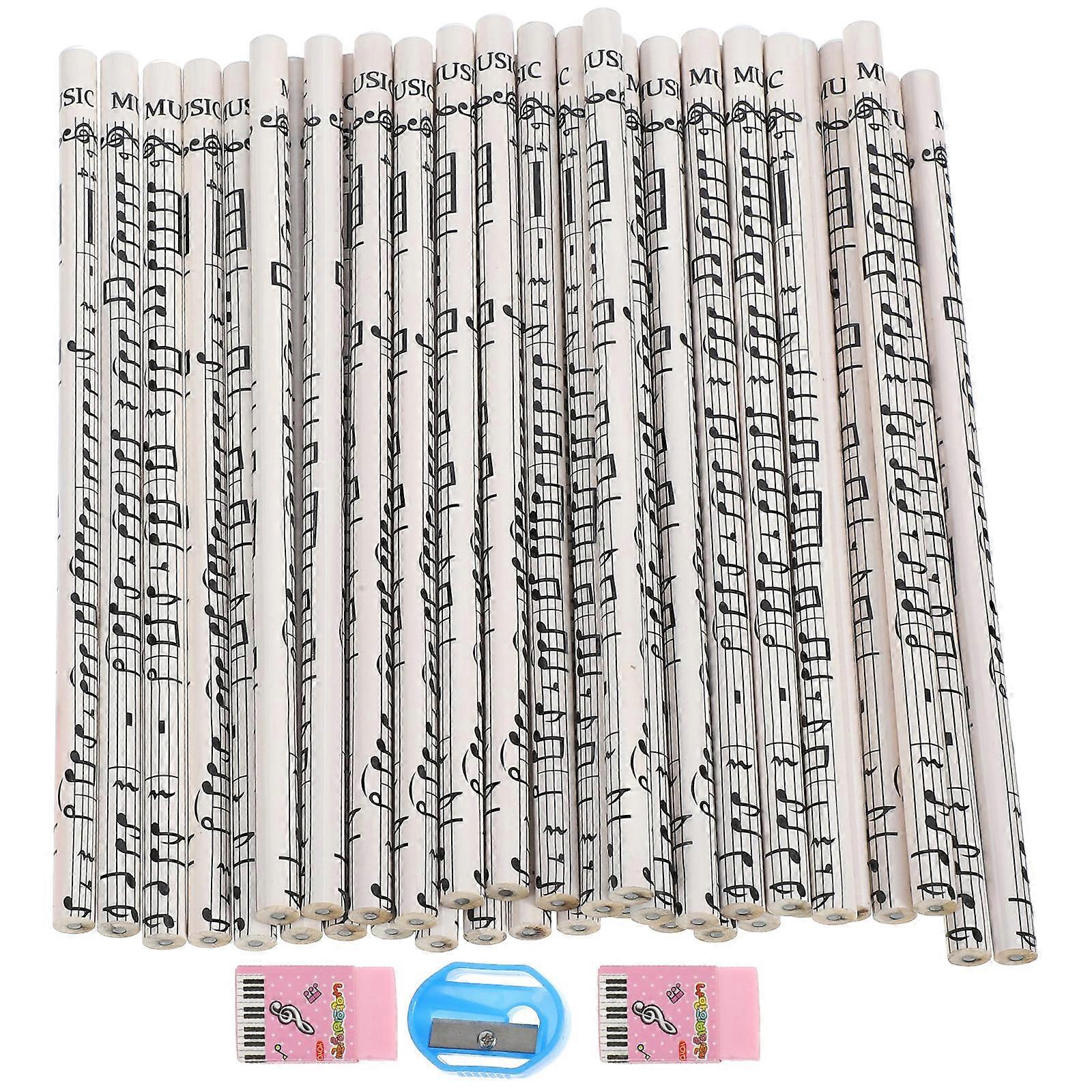 Functional Pencils with Erasers, Versatile Use for Learning and Drawing
