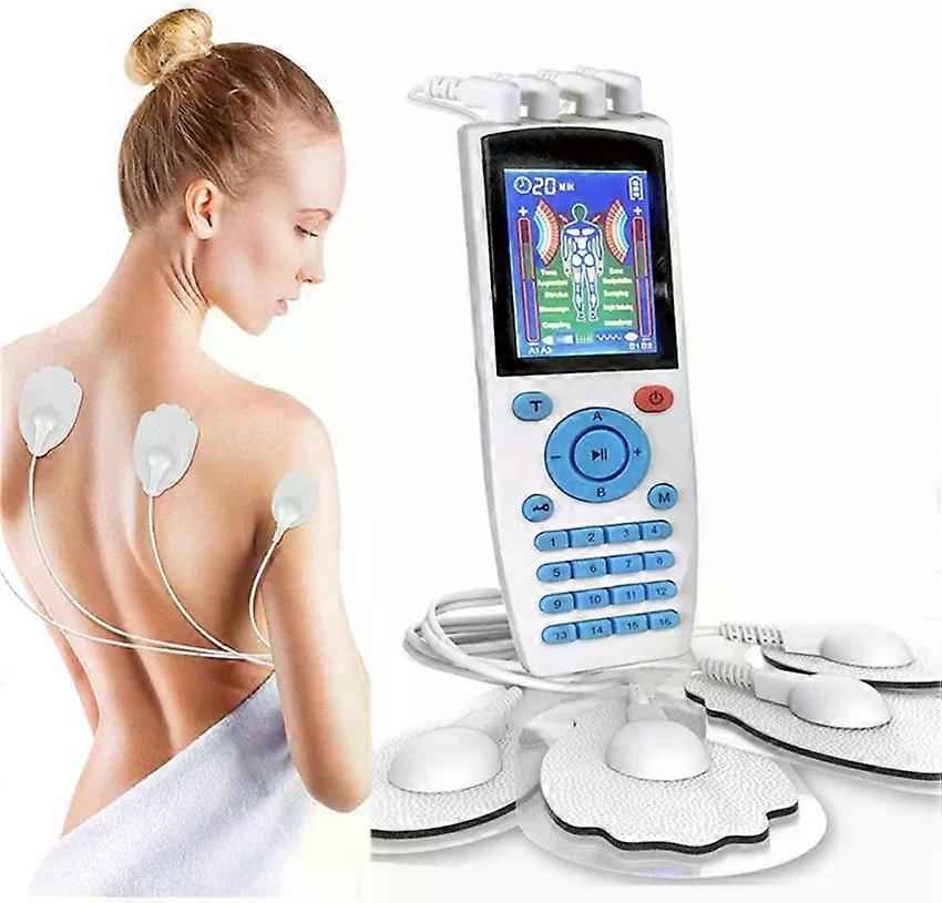 Electric Muscle Stimulato Digital Tens 16 Modes Machine EMS Massager Tens Acupuncture Digital Massage Convenient Tools