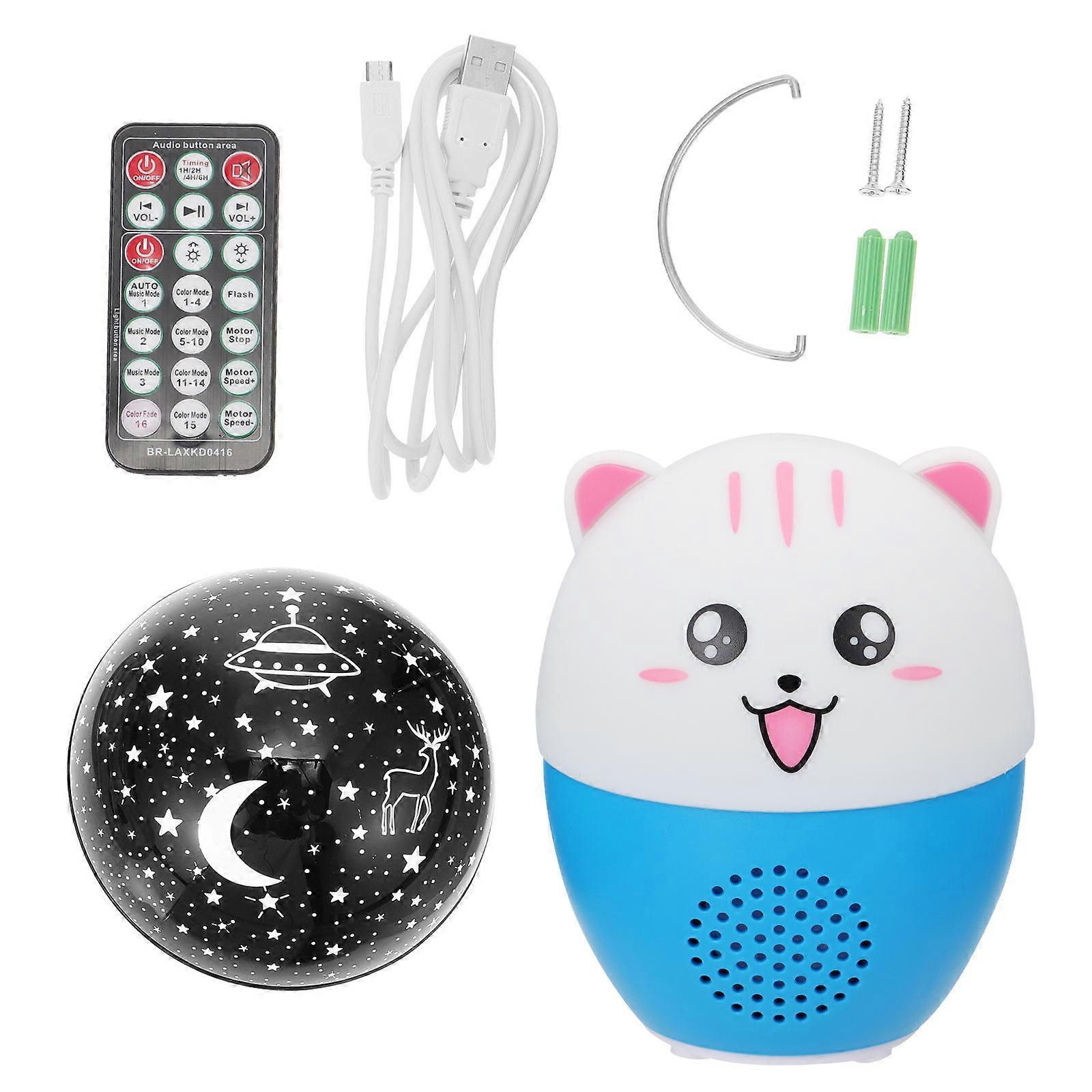 Led Star Projection Lamp Creative Projection Ocean Projection Usb Charging 1Set