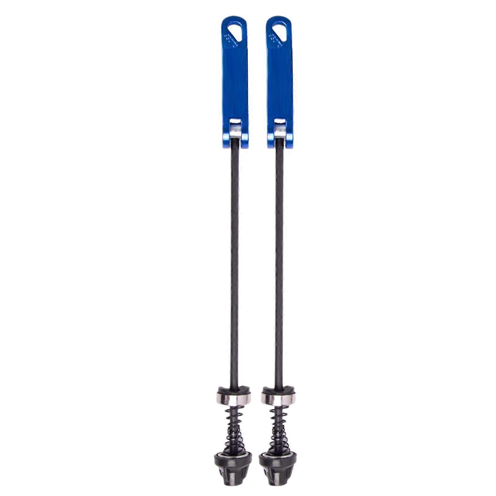 Mountainbikewheel hubspokes – quickrelease bolt lever axle, precisionmanufactured, dark blue