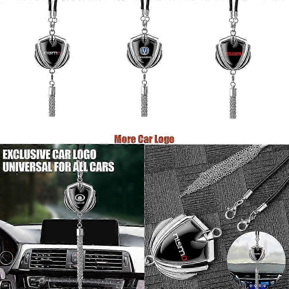 New Car Rearview Mirror Pendant Auto Interior Hanging Ornaments Accessories for Suitable Brand Vehicles