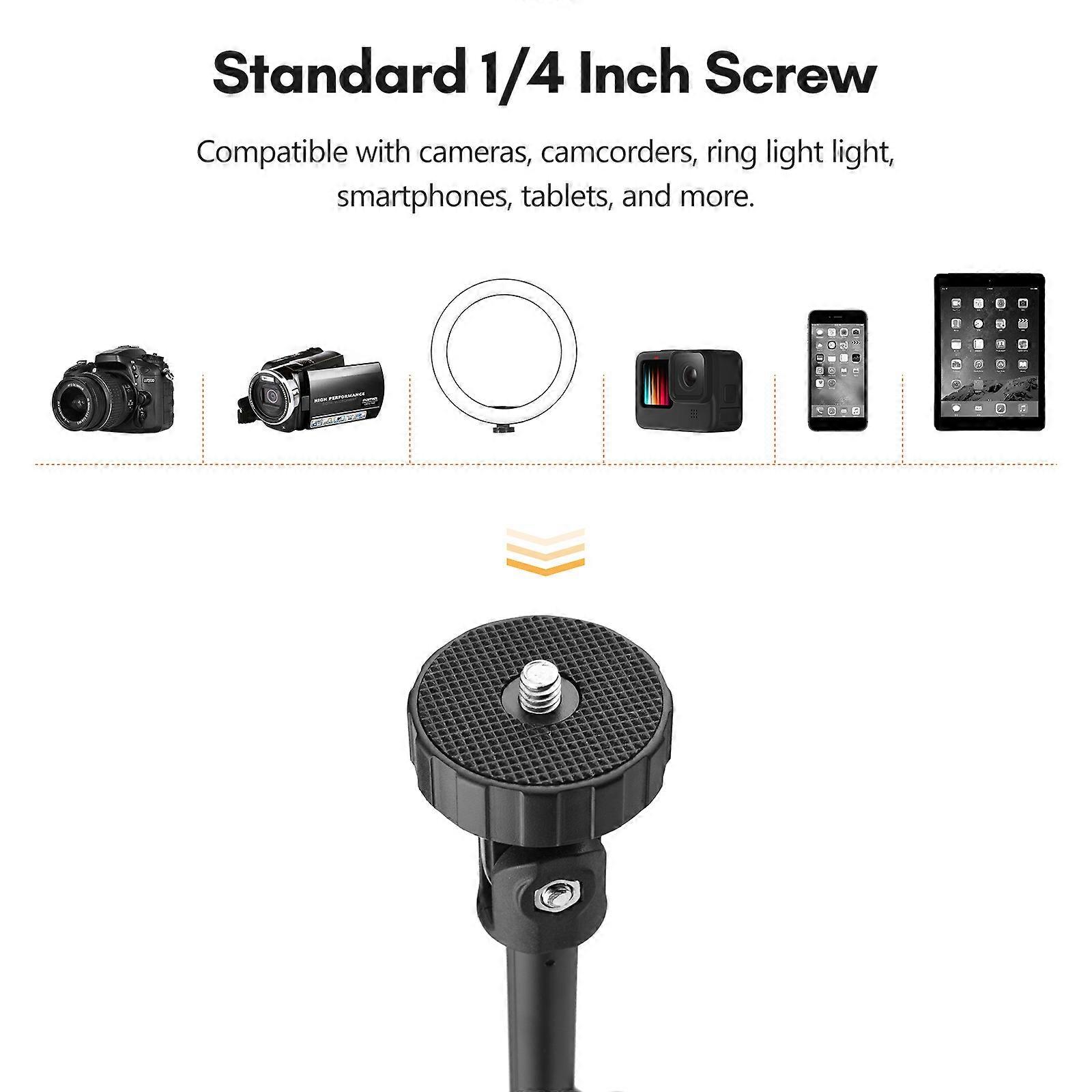 Universal Tripod Stand for iPhone & Camera - 360° Rotation, Extendable & Sturdy
