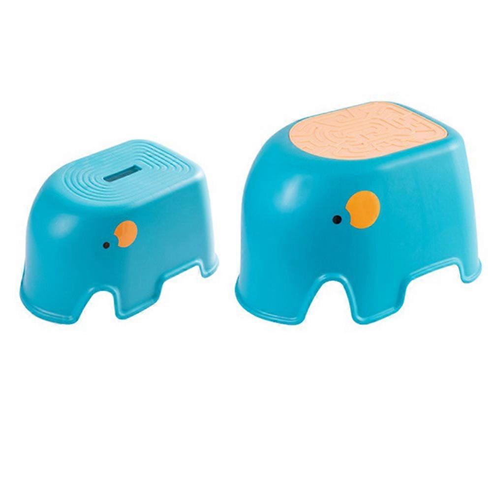 Step Stool Toddler Plastic Step Stool Non-Slip Design For Bedroom And Home Use 32X26.5Cm 2Pcs