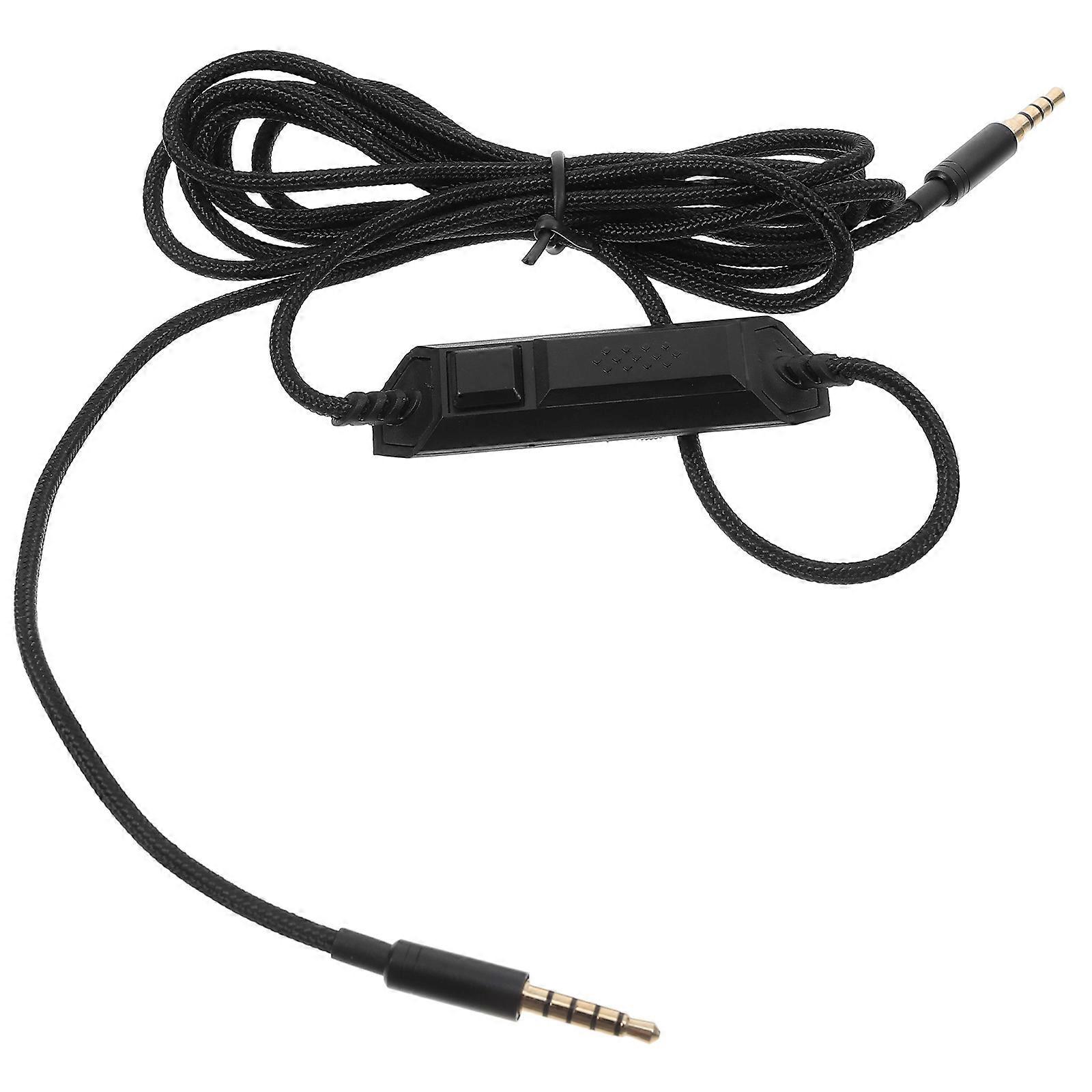 Audio Chat Cable with Inline Mute for Gaming Headsets – Aux Extension Cable Compatible with Astro, Mobile and Console Devices
