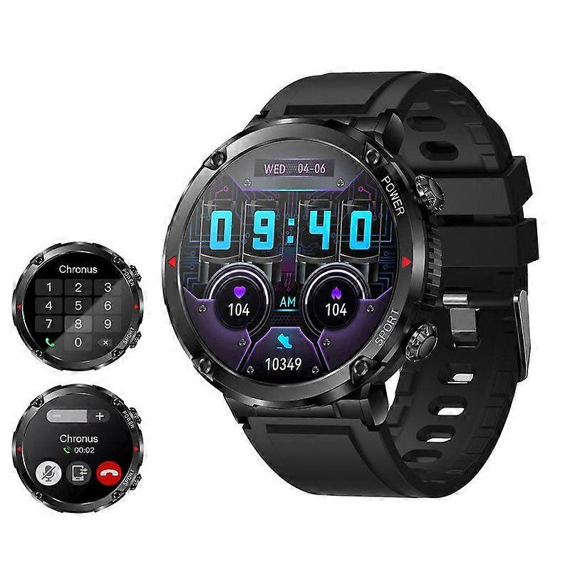 Chronus Smart Watch Military 1.6HD 600mAh  Black