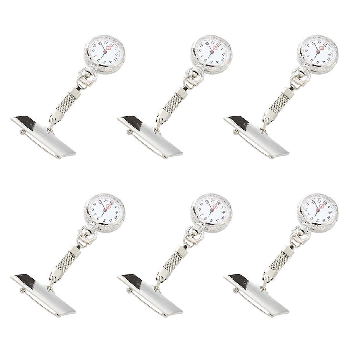 6X Quartz Movement with Brooch Pin